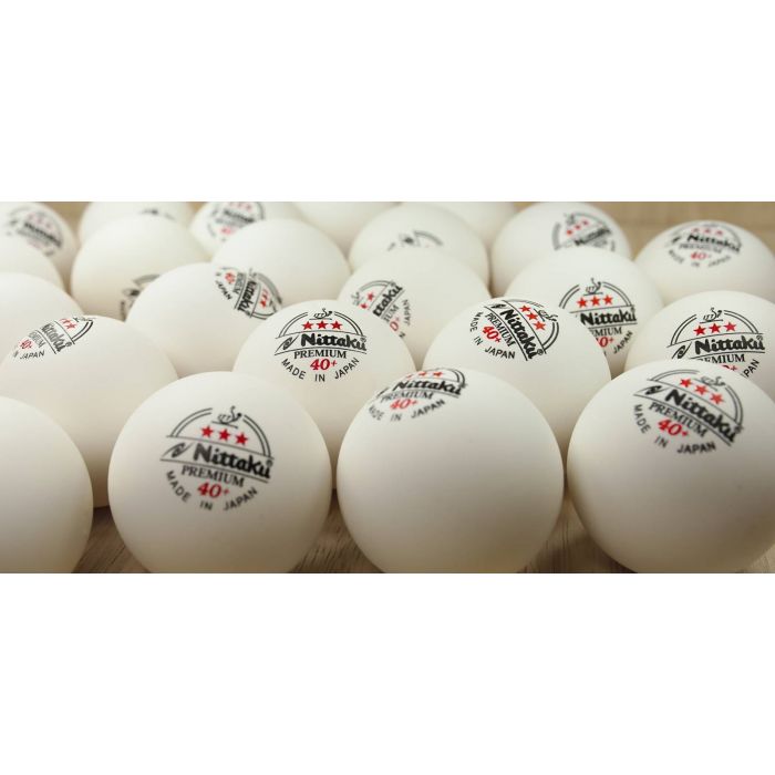 120 bolas premium Nittaku *** 40+