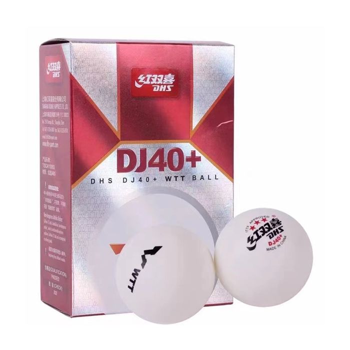 6 balles DHS DJ40+ 3 etoiles