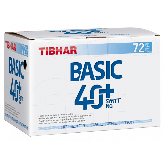 72 PVC balls TIBHAR 40+ SYNTT NG BASIC