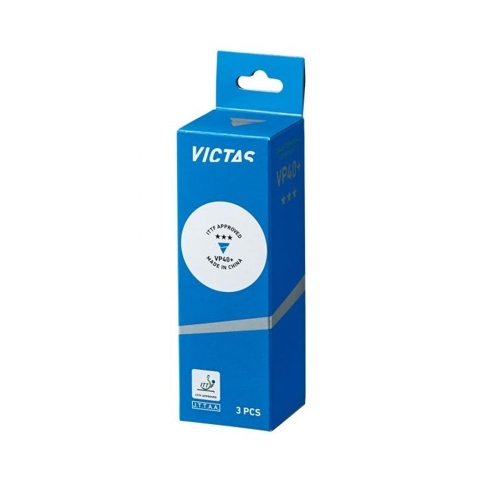 VICTAS 3*** VP40+ BOLAS (por 3)