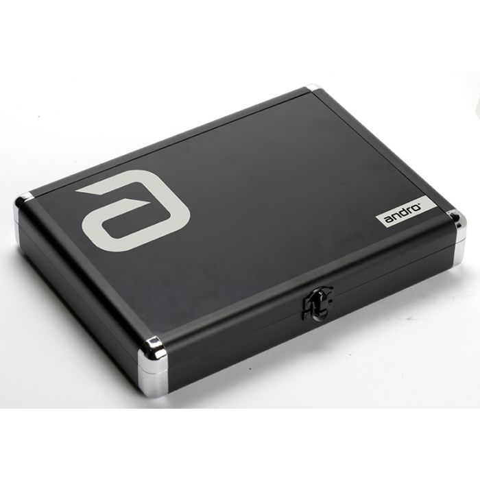 Caja de aluminio negra Andro