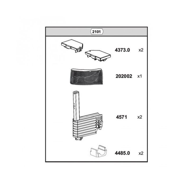 Cornilleau 2101 Post-Net Set