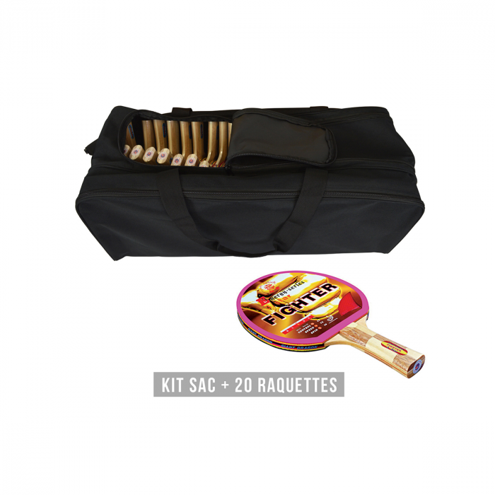 KIT 20 Fighter RACKETS + bag