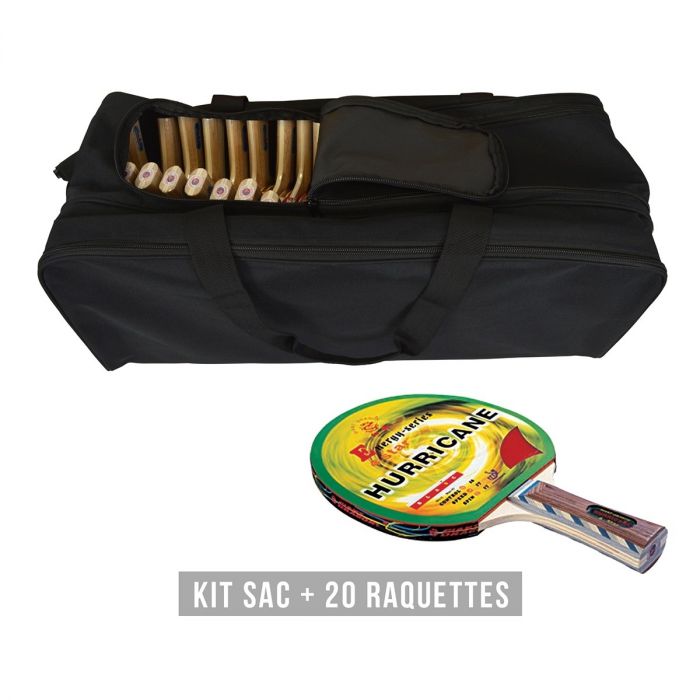 KIT 20 Hurricane RACKETS + bag