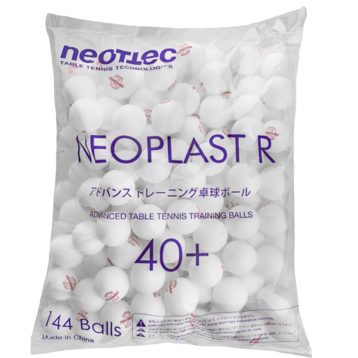 Neottec Training Balls Neoplast-R 40+ 144pcs