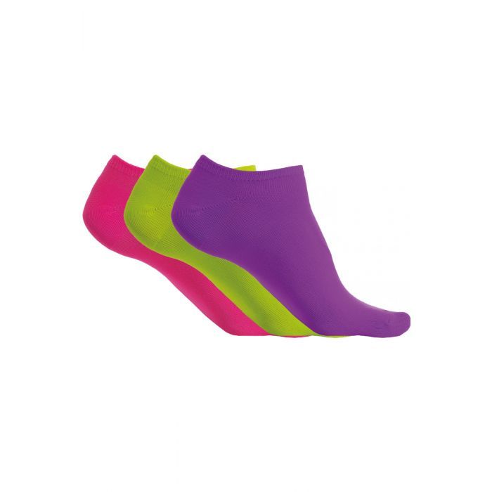 Pack de 3 calcetines deportivos de colores - 39-42
