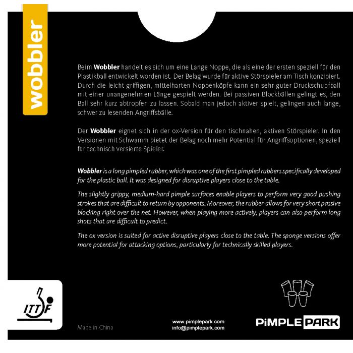 Revêtement PimplePark WOBBLER