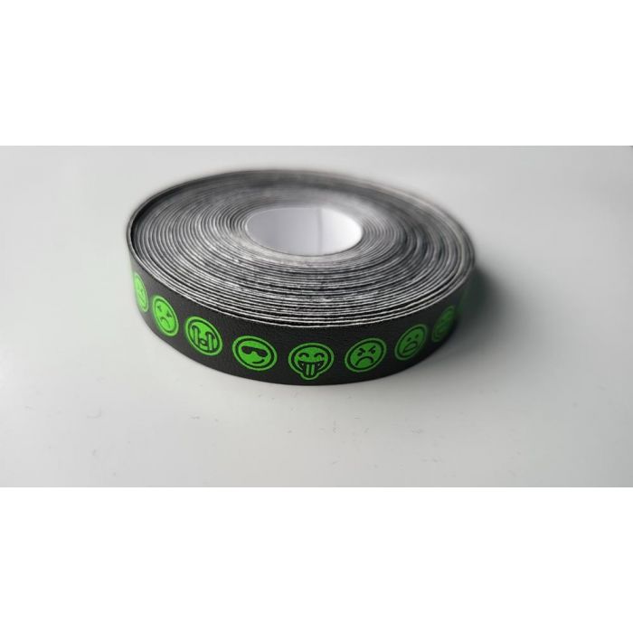 Ruban de protection smiley 12mm 10m (tour de raquette)