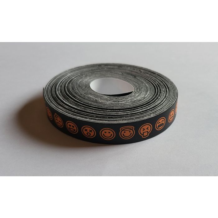 Ruban de protection smiley 12mm 10m (tour de raquette)