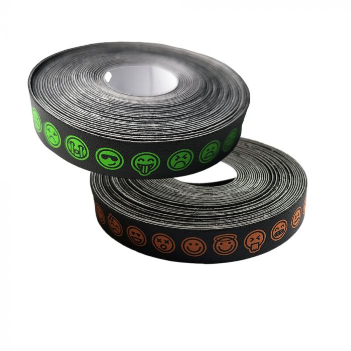 Ruban de protection smiley 12mm 10m (tour de raquette)