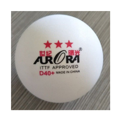 6 pelotas Aurora ITTF 3 estrellas D40+