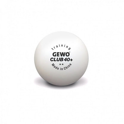 72x Balles GEWO TRAINING CLUB 40+ 2 étoiles