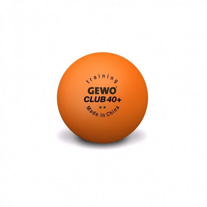 72x Balles GEWO TRAINING CLUB 40+ 2 étoiles