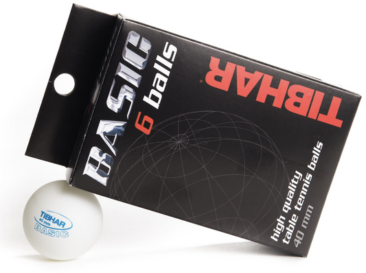 Tibhar Balls Basic 40mm 6 pcs