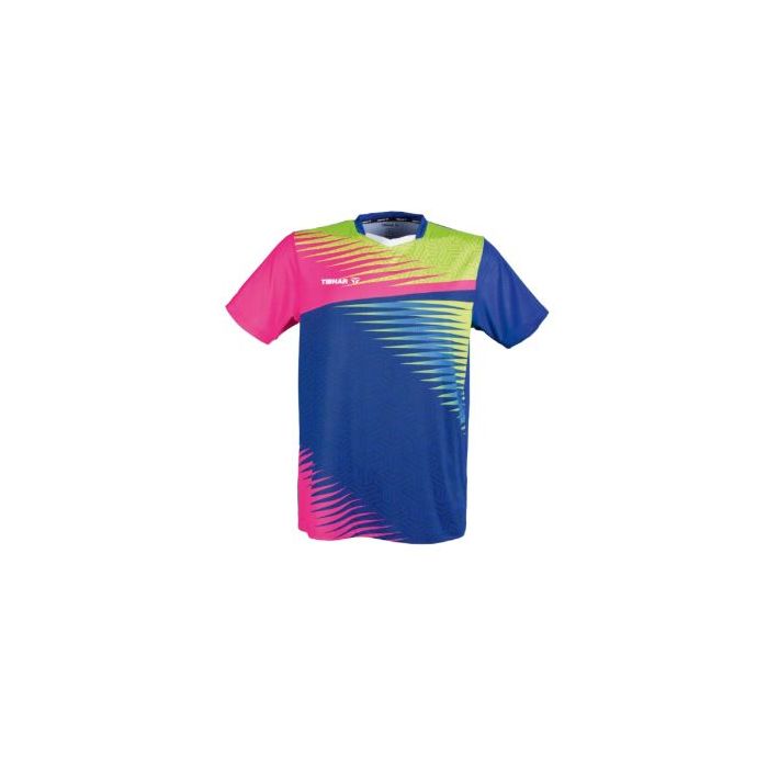 Polo Tibhar Lebrun Azur de tres colores