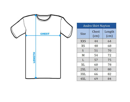 Andro Shirt Nayton ice blue